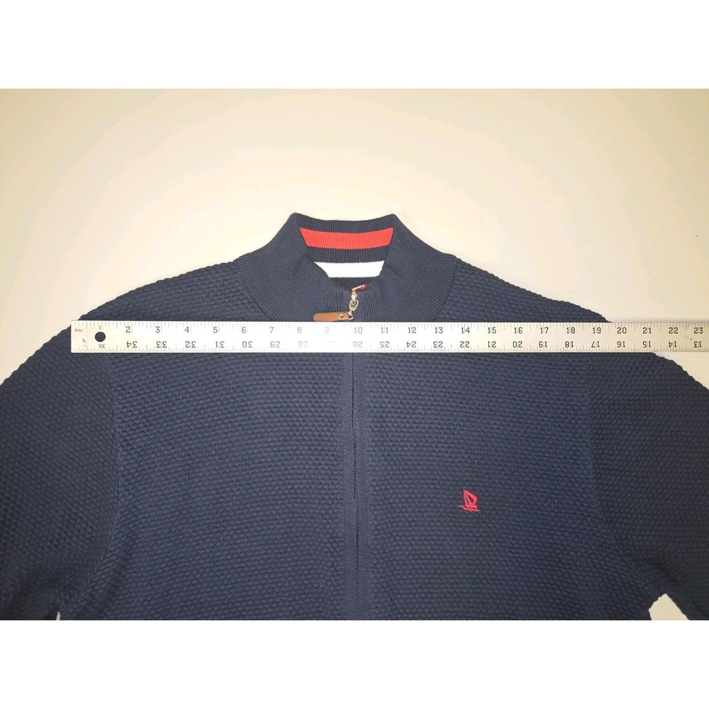 Giorgio Di Mare Men's Yachting Collection Full Zip Sweater Size 2XL Navy NWT - Picture 7 of 14